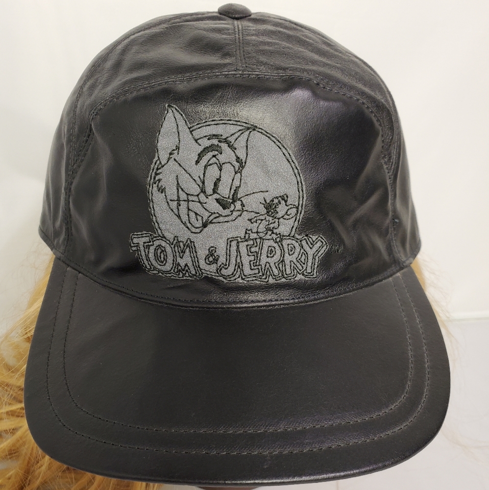 🚨🚨SOLD🚨🚨Vtg 95 Iceberg Leather Tom & Jerry - Picture 2 of 11